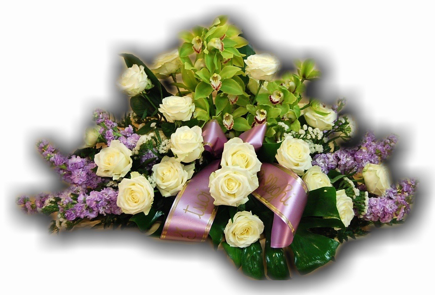 Cuscino funebre fiori misti